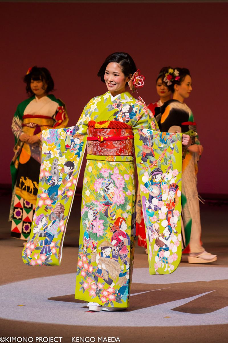 Kimono dành riêng cho Việt Nam