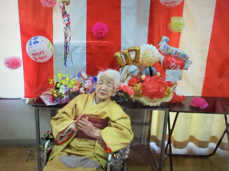cụ bà rước đuốc Olympic Tokyo ở tuổi 118 là ai