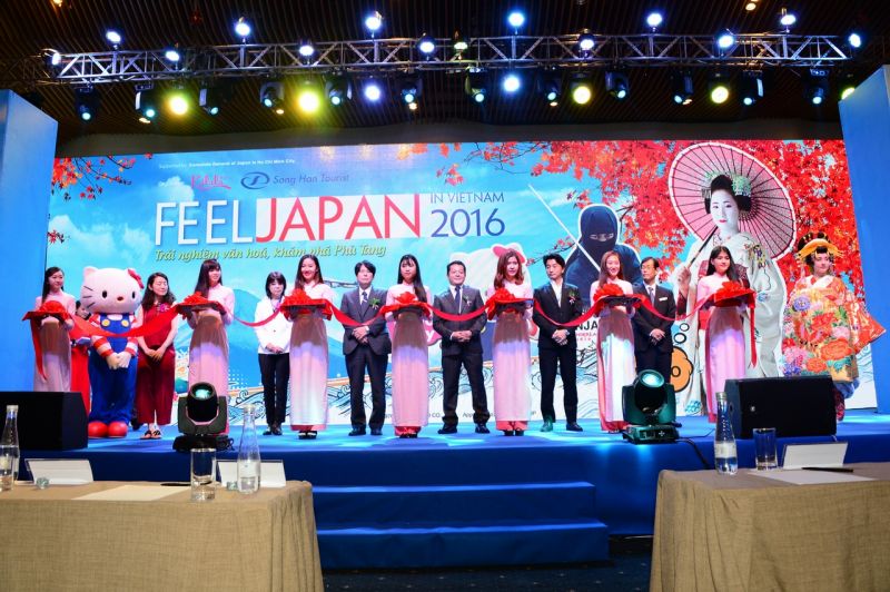 khai mạc lễ hội Feel Japan in vietnam 2016