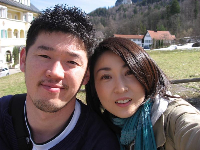 Anh Oohashi và vợ