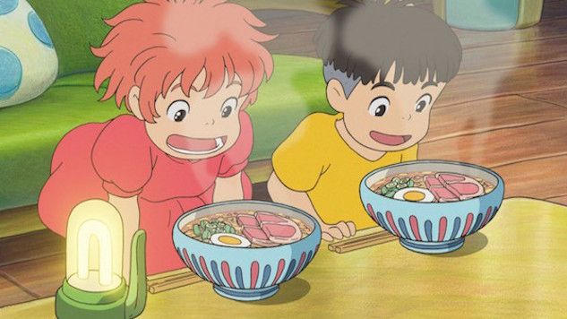 Món mì Ramen trong phim Ghibli 