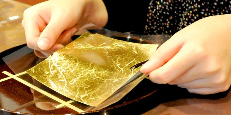 vàng sử dụng trong thực phẩm
