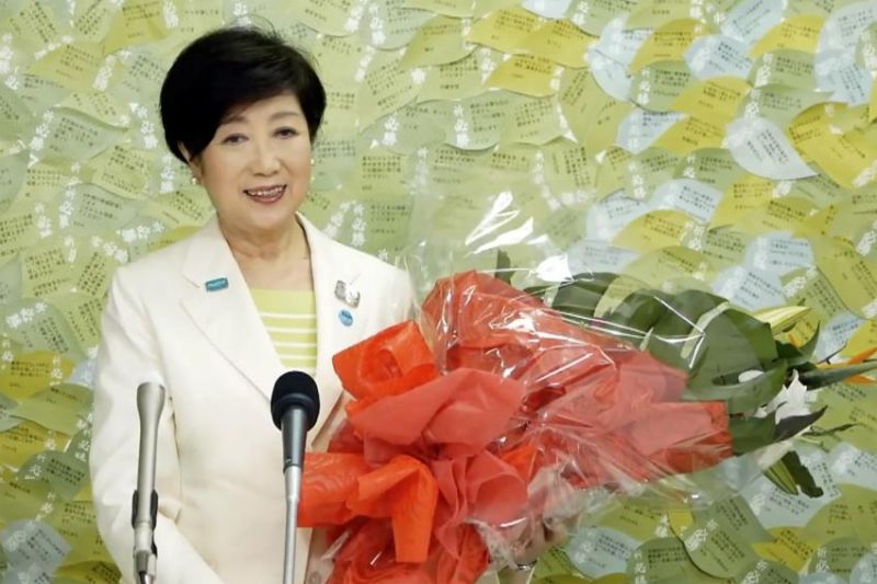 bà Koike Yuriko tái đắc cử chức vụ thống đốc Tokyo