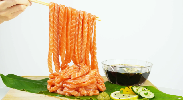 Sashimi Noodles Mukbang Set