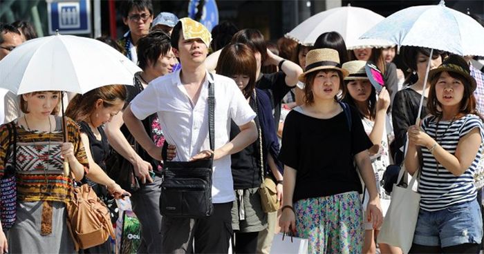 79 người qua đời vì nắng nóng ở Tokyo