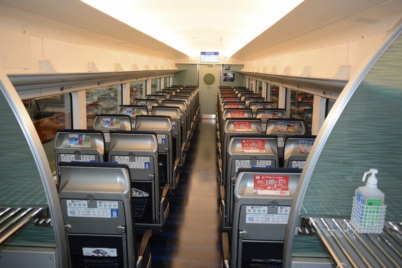 các toa tàu dành riêng cho khách nước ngoài khi đến Nhật