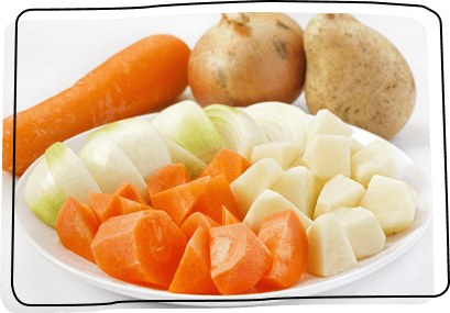 xà lách khoai tây